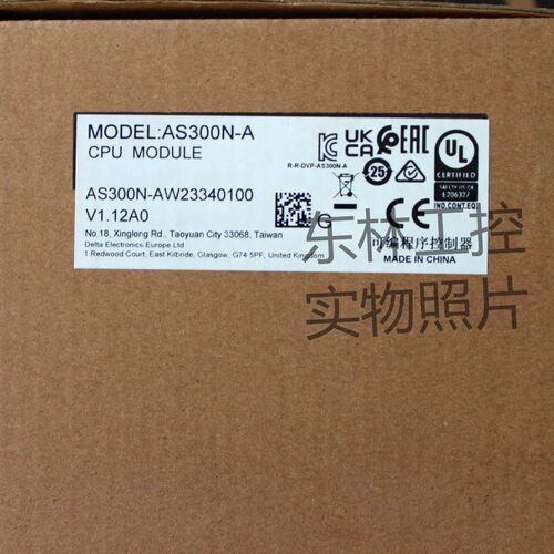 全新原装正品 台达 AS300N-A AS系列CPU 现货