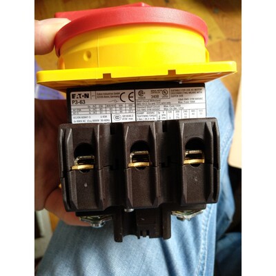 全新正品 伊顿金钟穆勒 EATON P3-63/EA/SVB 符合隔离开关
