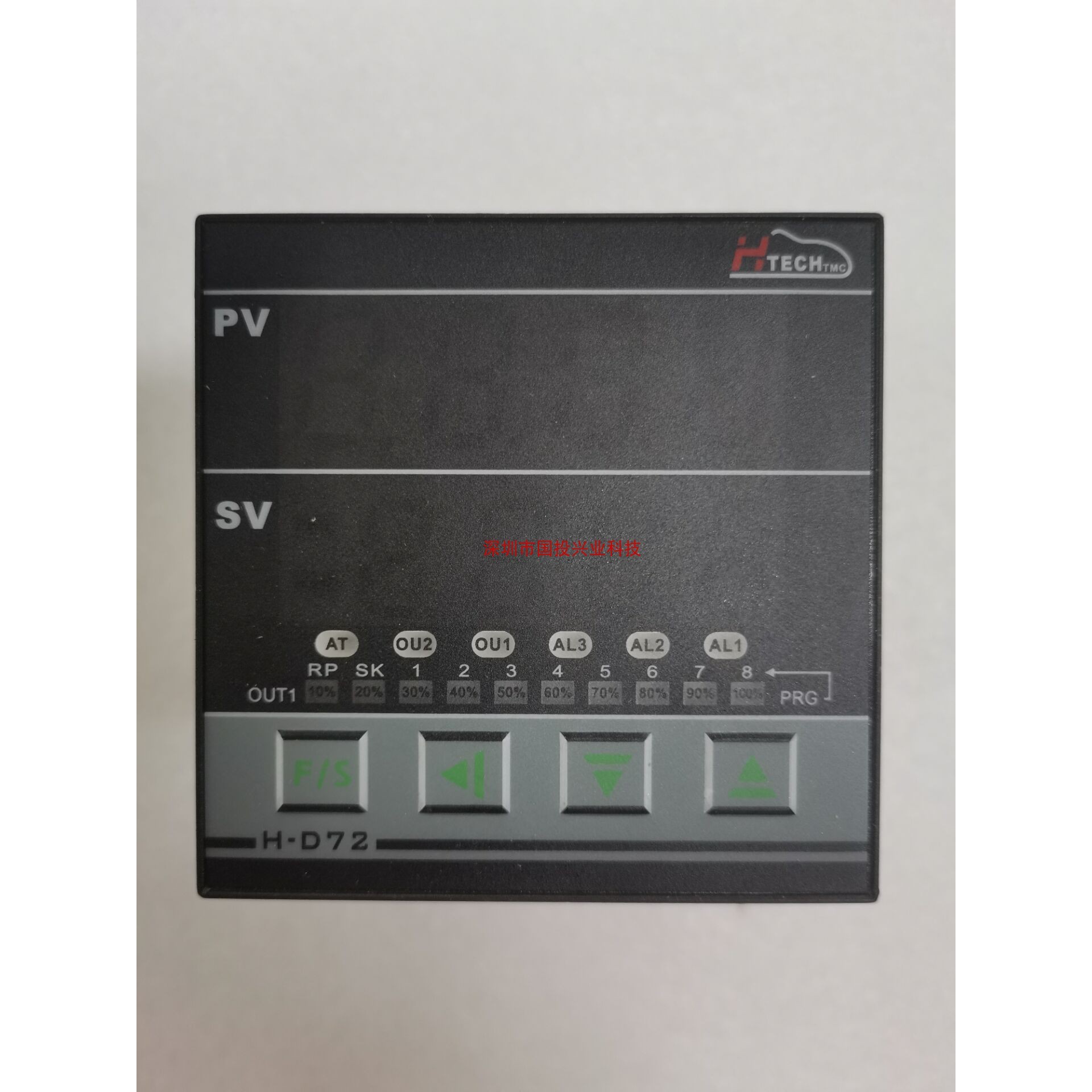 H-D72-1101-1201-1301-010台湾HTECH恒准温控器 带通讯温控表现货
