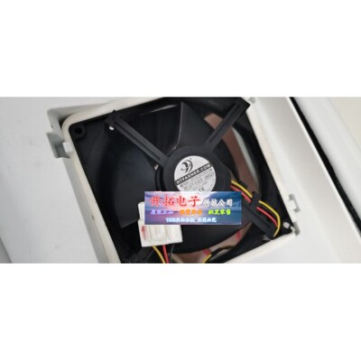 HTD12539D12M DC12V 0.22A 3线12.5CM雪柜 冰箱风扇 风机