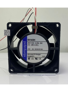 德国/ebmpapst 8314HR/H/2H 8312H/2H/12HL 4412/2HP 轴流风扇