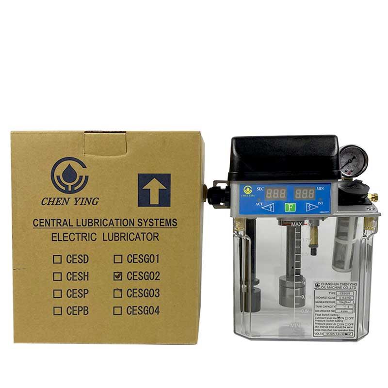 CHEN YING原装台湾彰化振荣电动润滑泵数显注油机CESG02/04/03 4L