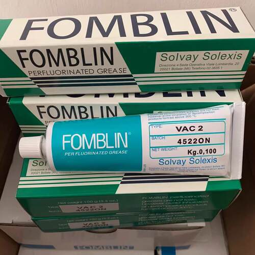 苏威Fomblin VAC 2高真空润滑脂VAC 3全氟聚醚润滑油100G白色