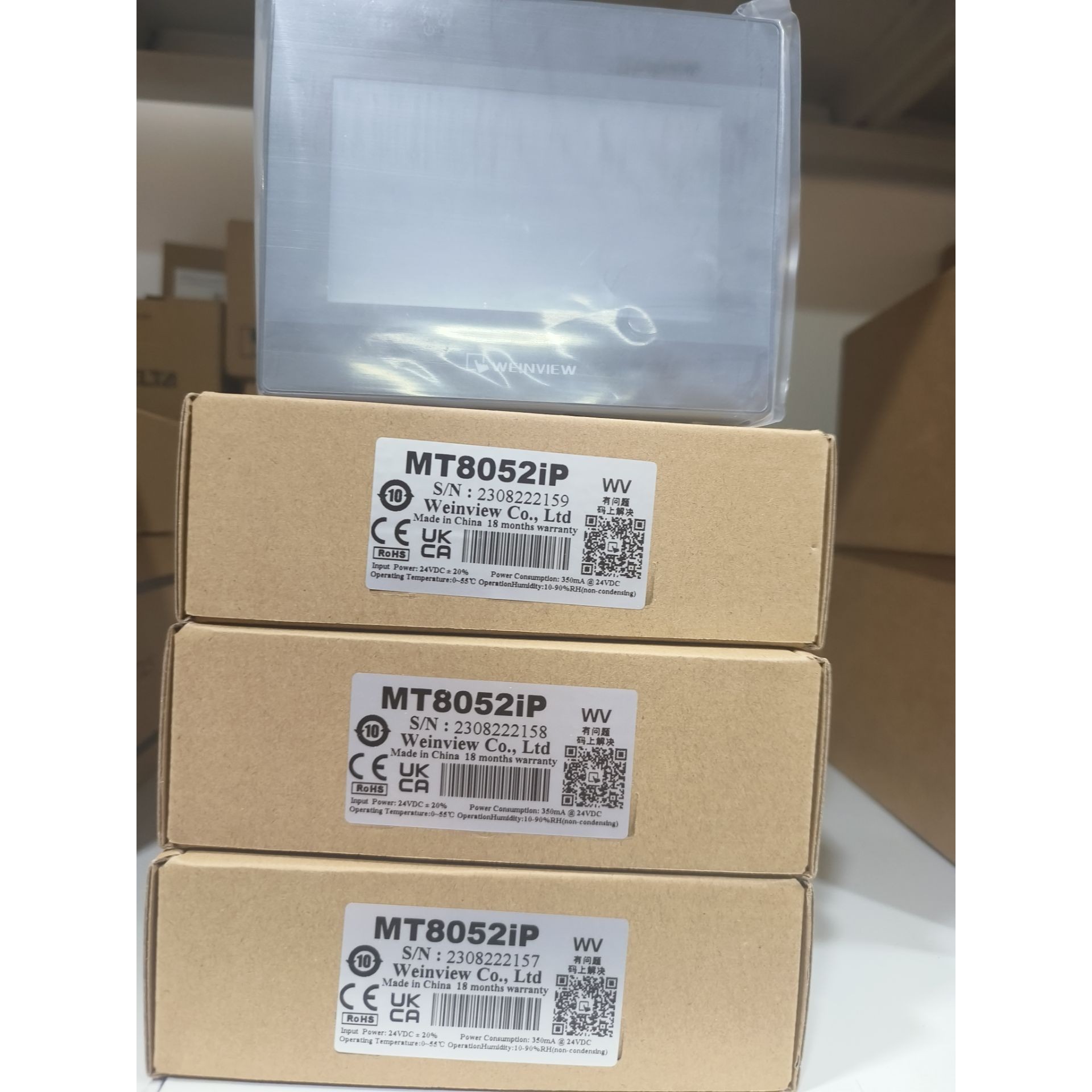 全新原装正品威纶触摸屏MT8052IP代替TK6051ip/MT6051IP/MT8051IP
