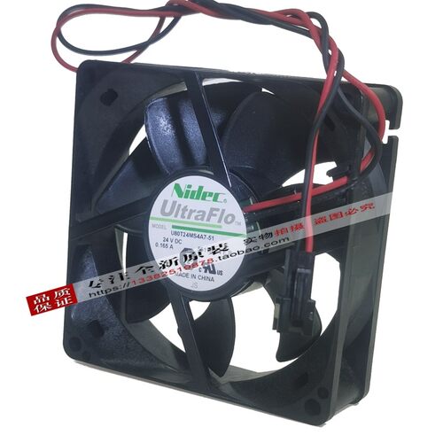 D08A-24TS2全新原装Nidec 8CM24V变频器风扇U80T24MS4A7-51通风机