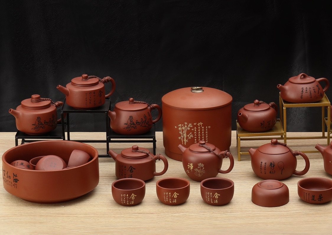 陶泽华功夫茶具宜兴紫砂壶办公室家用过滤大小容量泡茶壶多款选择
