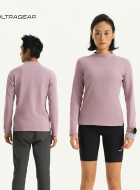 轻量高领保暖上衣男女户外跑步训练运动长袖T恤 | 优极UltraGear