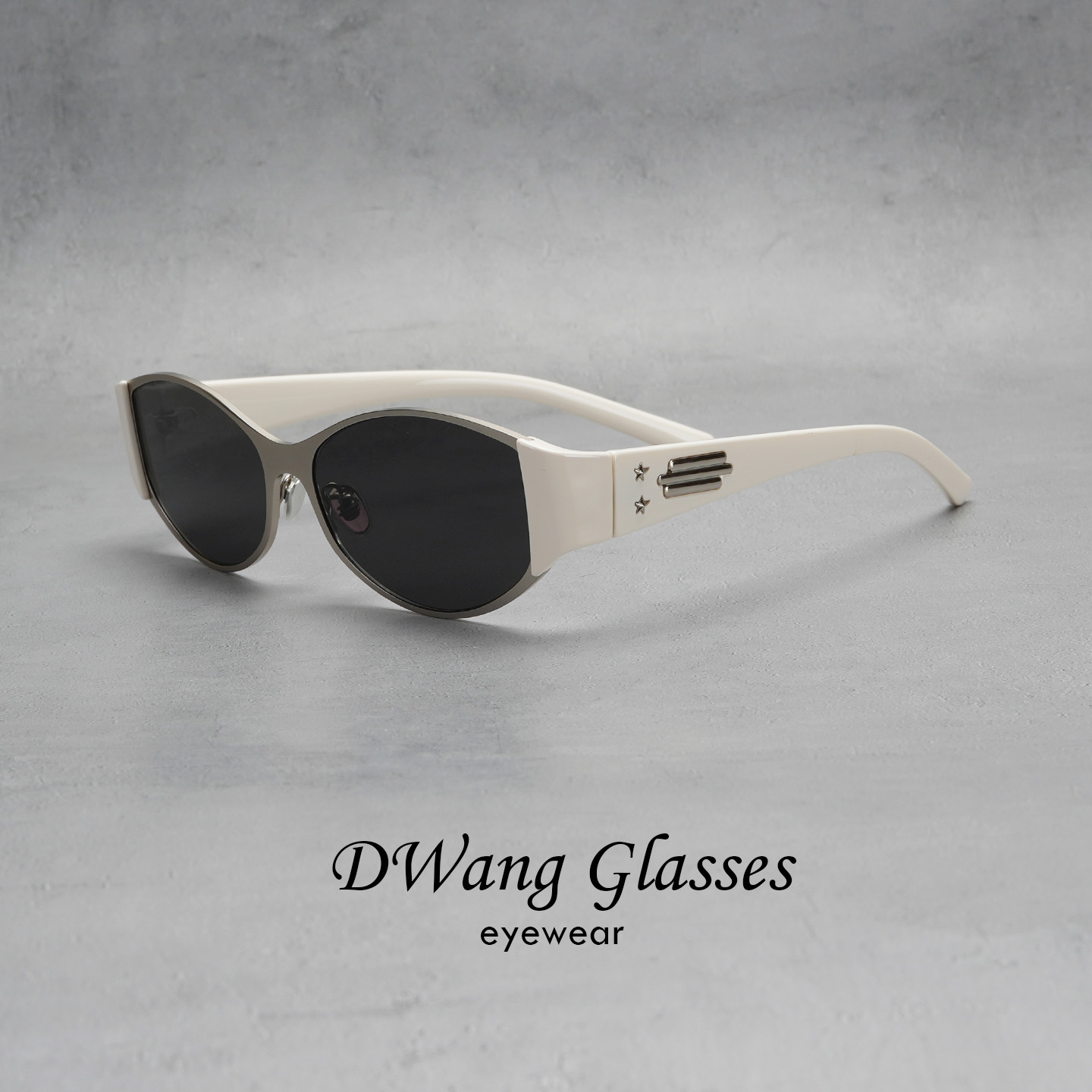 DWANG/金属面框高清偏光防紫外线太阳镜个性韩版大框圆脸男女墨镜