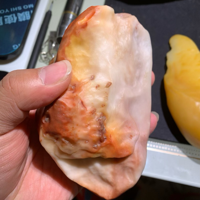 天然地表籽料五彩沙漠漆原石小摆把玩件雕刻件金丝玉泥石批发包邮