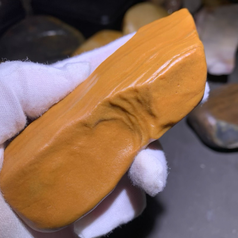 新疆天然沙漠漆原石把玩地表籽料雕刻件风景石盆景矿物标本包邮