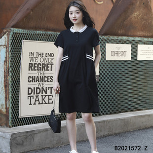 时尚 连衣裙 设计师款 2020夏季 新款 YUN韫 气质显瘦欧根纱领短袖