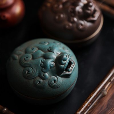 香炉陶瓷茶室用手工创意香薰炉