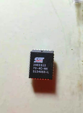 集成IC电路芯片SST29EE512-120-4CF SST29EE512 PLCC34原装拆机