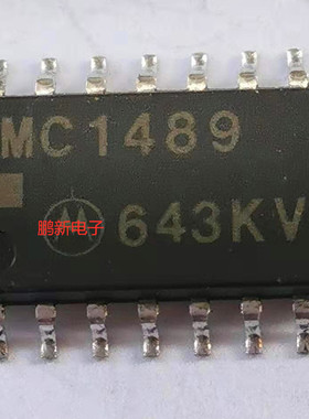 集成IC电路芯片MC1489AMEL  MC1489  SOP14  5.2MM原装拆机