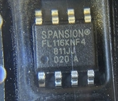 进口 S25FL116 S25FL116K0XMFI010 芯片 FL116KIF01 贴片 SOP-8