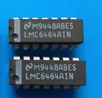 集成IC店里芯片LMC6044AIN  LMC6044  DIP原装拆机质量保证