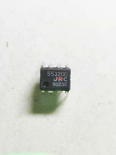集成IC电路芯片JRC5532DD  JRC5532  5532DD  DIP原装拆机