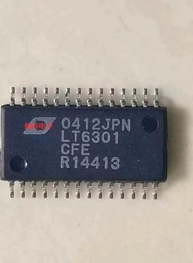 贴片LT6301CFE 高速运算放大器进口拆机 TSSOP-28封装