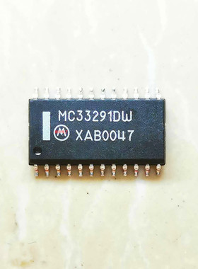 汽车电脑板IC芯片MC33291DW  MC33291 SOP24原装拆机质量保证集成
