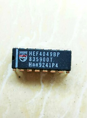 集成IC电路芯片HEF4049BP  HEF4049  DIP原装拆机质量保证