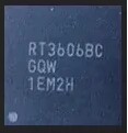 集成IC电路芯片RT3606BC RT3606BCGQW原装拆机质量保证FQFN