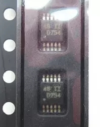 DAC7554 DAC7554IDGSR 丝印 D754 MSOP10 数模转换器