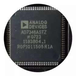 集成IC电路芯片AD7346ASTZ   AD7346  QFP原装拆机质量保证