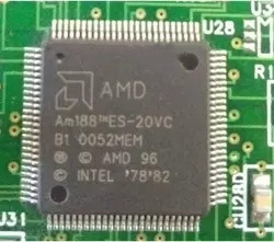 集成IC电路芯片 AM188ES-20VC   AM188ES  TQFP原装拆机质量保证
