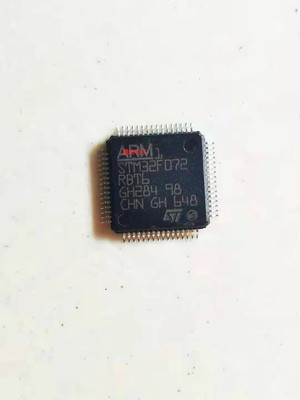 集成IC电路芯片STM32F072RBT6  STM32F072  QFP原装拆机质量保证