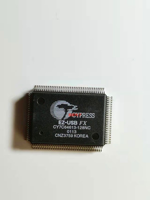 集成IC电路芯片CY7C64613-128NC   CY7C64613  QFP原装拆机