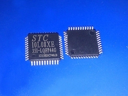 集成IC电路芯片STC10L08XE35I-LQFP44G   QFP原装拆机质量保证