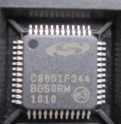 集成IC电路芯片C8051F344  QFP原装拆机质量保证