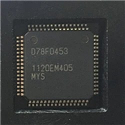 集成C电路芯片UPD78F0453  D78F0453  QFP原装拆机质量保证