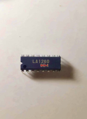 集成IC电路芯片LA1260  LA1260  DIP原装拆机质量保证