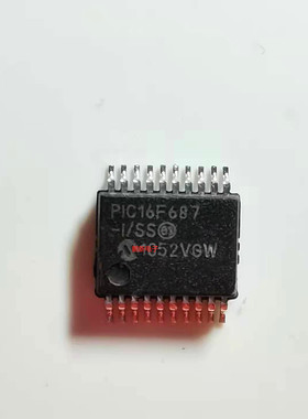 集成IC电路芯片PIC16F687-I/SS  PIC16F687  SSOP原装拆机