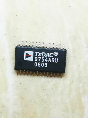 集成IC电路芯片AD9754ARU   AD9754  TSSOP原装拆机质量保证