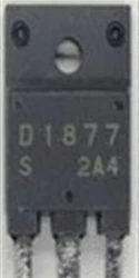 拆机彩色电视机电源管D1877 D1877