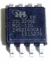 集成IC电路芯片KH25L3206EM2I-12GSOP8 32M FLASH 原装拆机