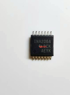 集成IC电路芯片INA206AIPWR   INA206  TSSOP原装拆机质量保证
