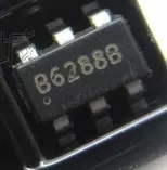 集成IC电路芯片PL2628 丝印B6288 封装SOT23-6 移动电源升压IC