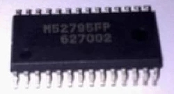AV开关半导体集成电路采用I2C总线控制  M52795FP  M52795  SOP