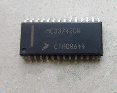 MC33742DW 汽车奔驰ML350钥匙芯片 高速CAN收发器 MC33742