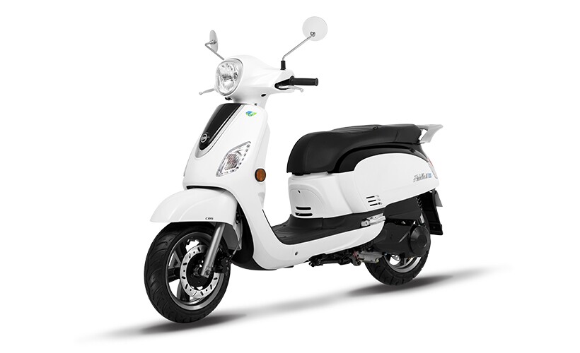 2020款台湾三阳fiddle 3踏板摩托车女装摩托车abs版