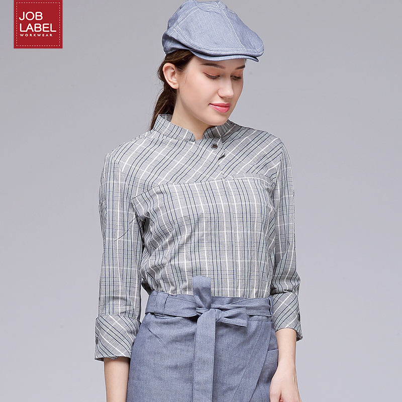 特价清仓乔布蓝长袖工作服