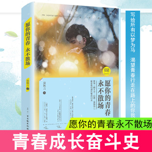 正版包邮 愿你的青春永不散场 愿你出走半生归来仍是少年 成熟但不世故 愿你历尽千帆一生清澈明朗自我实现成功励志青春小说的书xr