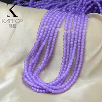 Темно -фиолетовый 4 мм фиолетовый нефрит 100