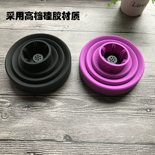 Верновая крышка для волос Керша для волос Универсальное ветряное крышка Складное выхлопное отверстие из сушильных волос продуктов