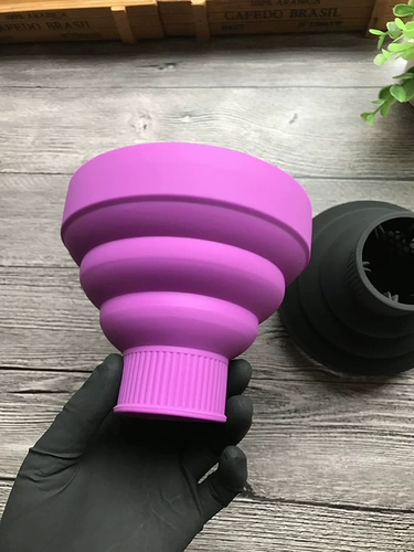 Верновая крышка для волос Керша для волос Универсальное ветряное крышка Складное выхлопное отверстие из сушильных волос продуктов