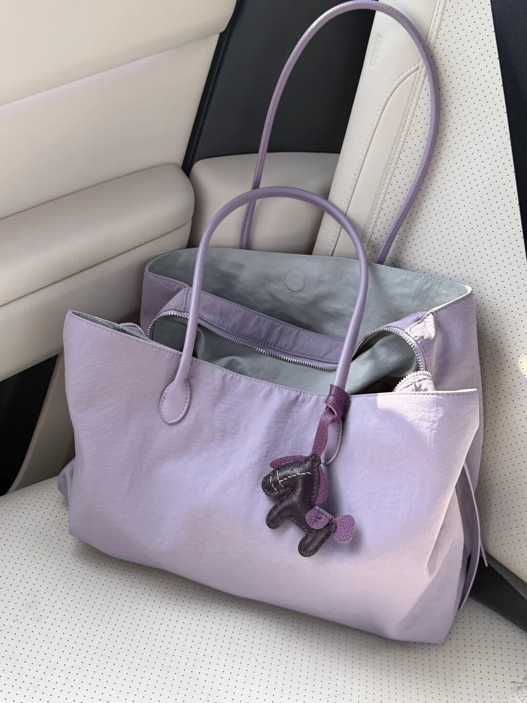 小众设计包包女2026新款春夏尼龙布单肩腋下包大容量通勤托特包潮