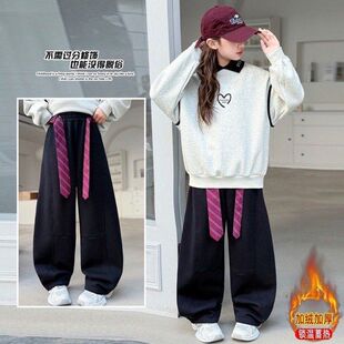 断码福利 送飘带 加奥粒绒2025新款超好看时尚加厚裤子